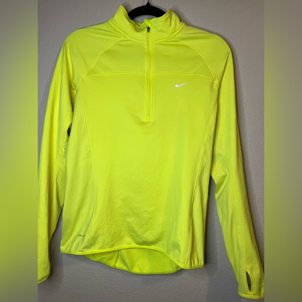 Nike Bright Yellow Dri-FIT Jacket